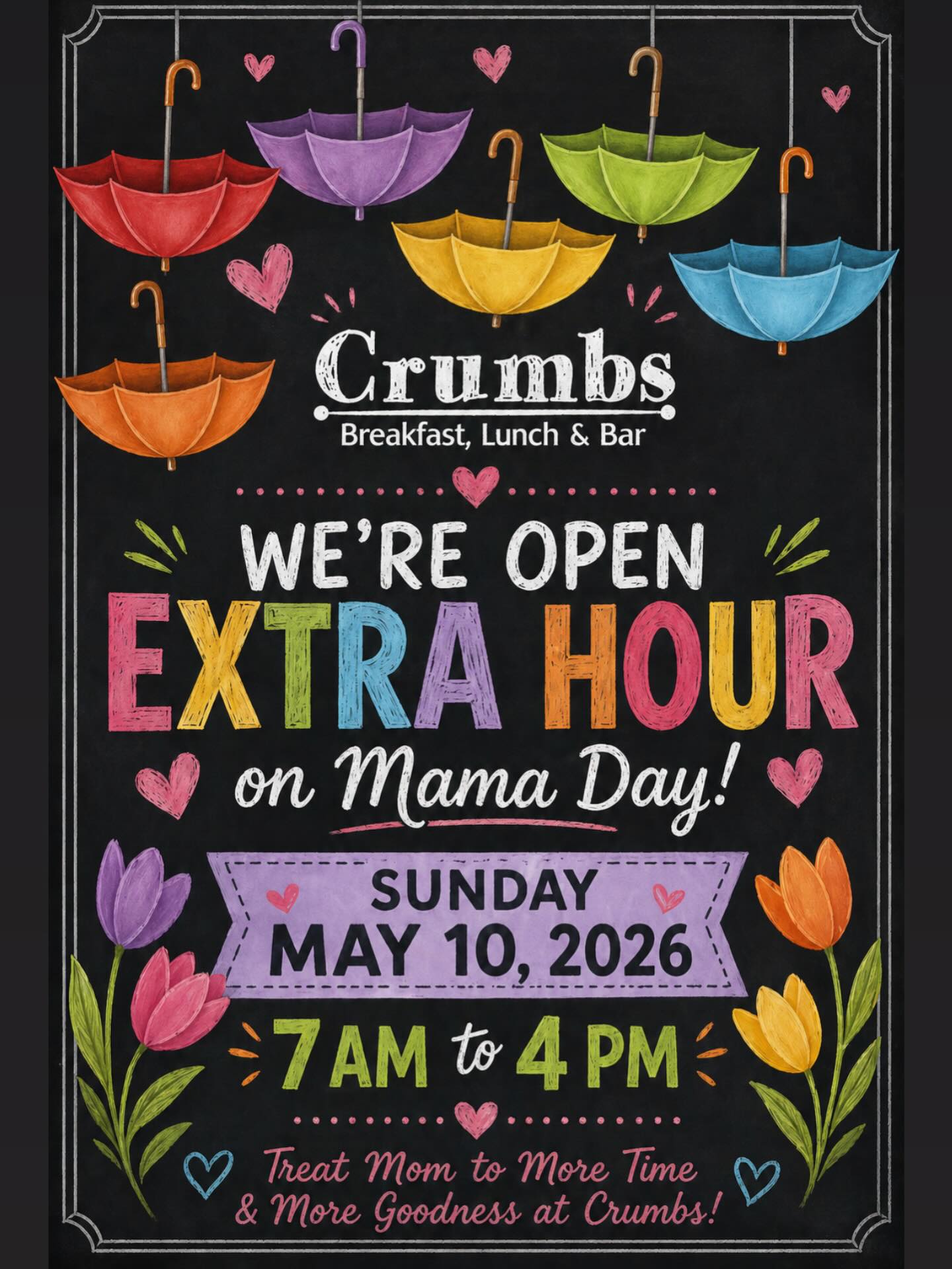 Mother's Day Brunch at Crumbs