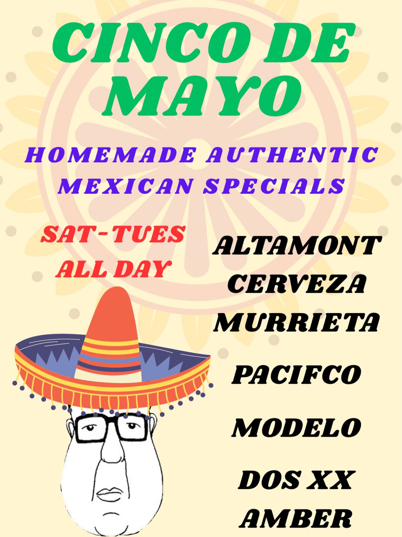Tacos on Tuesday at Pete's Brass Rail