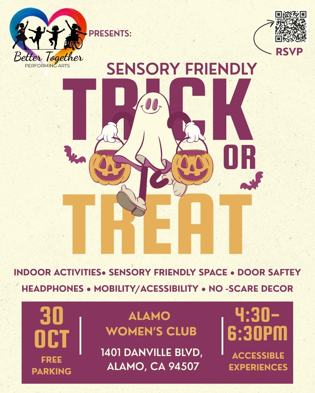 Sensory Friendly Trick or Treat